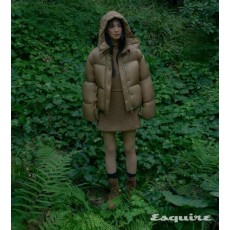 여성 보레이다운 패딩 자켓