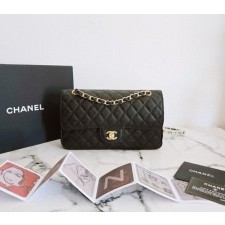 샤* 고급 리뉴얼 클래식 캐비어 미듐 금장