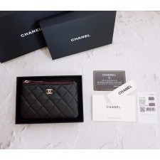 샤* 고급 박스 캐비어 미니클러치 금장