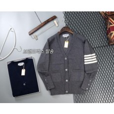 톰* 사선 완장 메리노 브이넥 울가디건수입풀(여성)