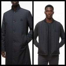 Mon하운드 트렌치 코트