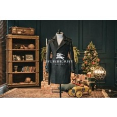 버** 런던버** 테일러드 클레식 트렌치코트