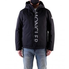 레터링로고 후드 패딩