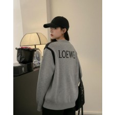 로** 아나그램 로고 자카드 라운드 니트수입최고급(남녀공용)