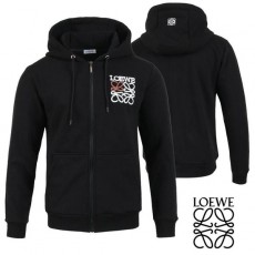 로** 아나그램 자수 후드집업