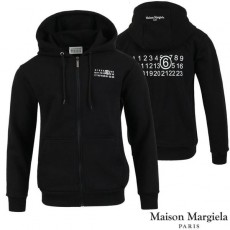 메* 마르지엘라 넘버 로고 후드집업