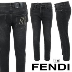 펜* 레터링 자수 로고 블랙슬림 일자진 기모 원단