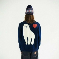 휴* 메이드 북극곰 니트