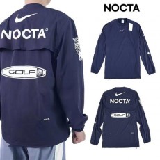 나** x 드레이크 녹타 골프 크루넥 탑 (네이비)