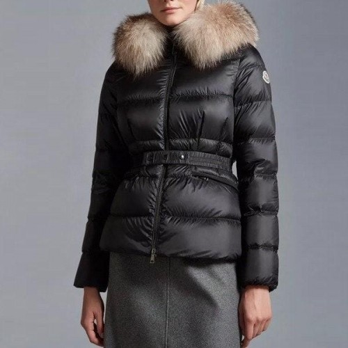 보에드 쇼트 다운 자켓 블랙