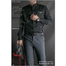 프** 히든체크 포켓 셔츠