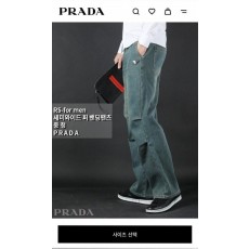 프** 세미와이드 퍼 밴딩팬츠