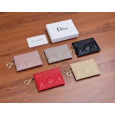 디* 레이디 5슬롯 무광 코튼 카드지갑 4 색상