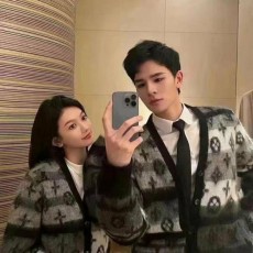 루* 모헤어 가디건