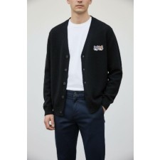 메* 키츠네 투폭스헤드 V넥 울가디건수입풀