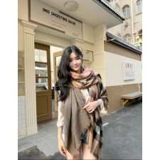 버** 시그니처 울캐시 양면 숄머플러 수입최고급