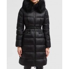 Boedic black fur Down Jacket 보에딕 블랙퍼 구스다운 신상 여성용