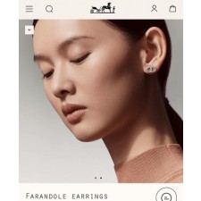 에*** 샹달 파랑돌 이어링