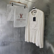 루* 케이블 크루넥 니트