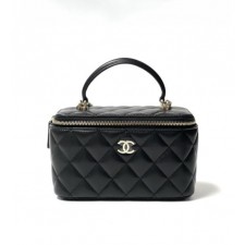 샤* 클래식 탑핸들 직사각 베니티 WOC 블랙 AP2199B0666094305 풀박스