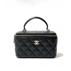 샤* 클래식 탑핸들 직사각 베니티 WOC 블랙 AP2199B0666094305 풀박스