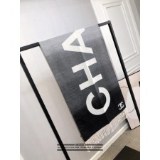 샤* 그라데이션 빅로고 빅 머플러