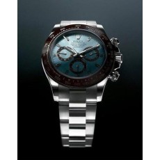 로** 데이토나 플래티넘 아이스블루다이얼