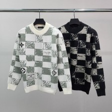 루* 다미에 모헤어 니트