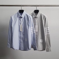 톰* 화이트완장 스트라이프 셔츠