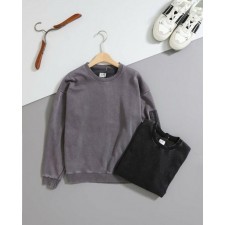 C* 컴퍼니 가먼트다잉 립드커프 맨투맨