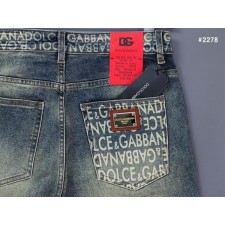 돌* 이니셜 로고 돌*워싱 데님 청바지