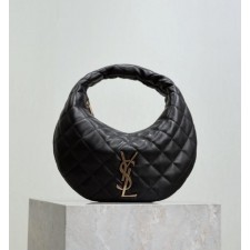 보** 퀼팅 나파 소재 ICARINO 미니백 BLACK 풀박스