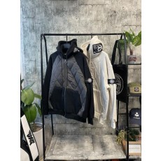 스* 퀄팅후리스 패딩