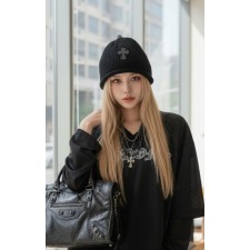 크* 크로스 레더패치 울비니수입풀(남녀공용)