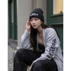 크* 크로스 레터링 자수 울비니수입풀 (남녀공용)