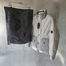 알** 패치 패딩 자켓