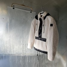 무*** 플리스 아노락 후드 자켓