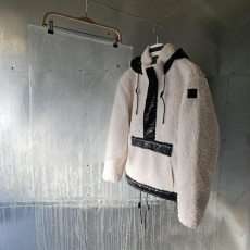 무*** 플리스 아노락 후드 자켓