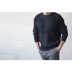 프** 골지퓨어 니트티