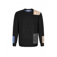 로** 프린트 니트