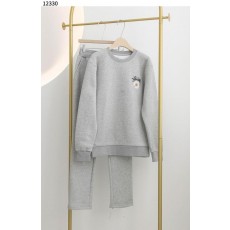 스** 데이지 프린팅 맨투맨 팬츠 기모 세트