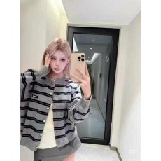 미*** 스트라이프 가디건