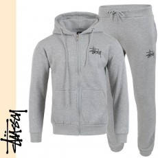 스** 캘리포니아 그로운 후드 집업 셋업 기모 원단