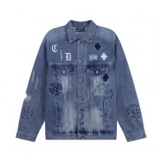 크* M1192 시그니처 데님 자켓