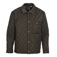 버** M1102 퀄팅 나일론 셔츠 자켓