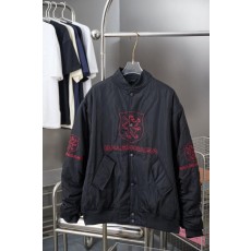 발**** M1156 라이언 크럽 셔링 봄버 자켓