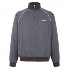 미*** M1185 로고 핀 스트라이프 버진 트랙 자켓