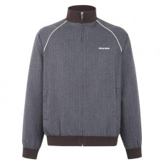 미*** M1185 로고 핀 스트라이프 버진 트랙 자켓