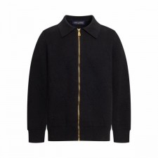 루* M1180 엠보스드 테크니컬 울 블루종