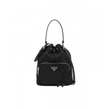 프** 고급 패브릭 스몰버킷백